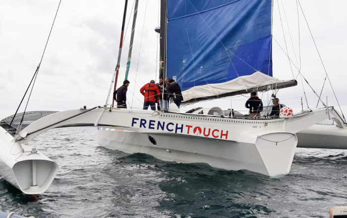 Rivalin s'est associé au navigateur Eric Péron dans le cadre de son projet French Touch