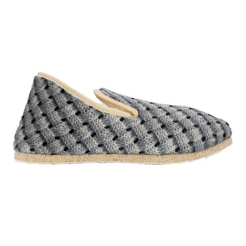 Charentaise hiver Maille Gris