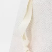 Zoom sur le coton du sac recyclé