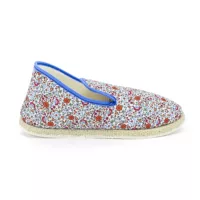 Chaussons fleurs