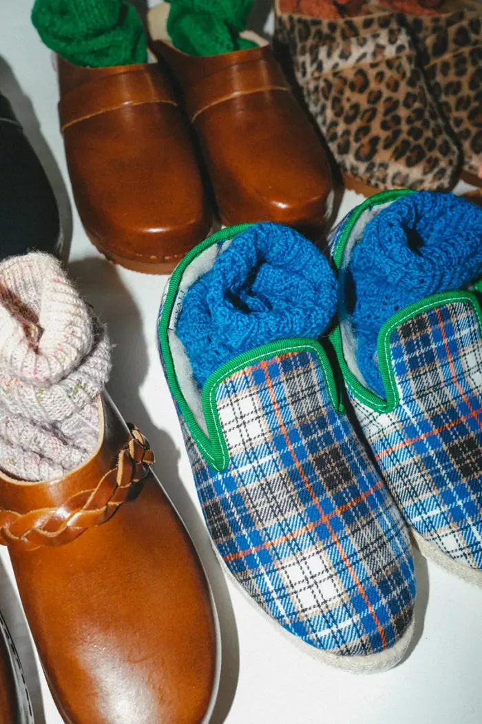 Charentaise tartan multicolore
