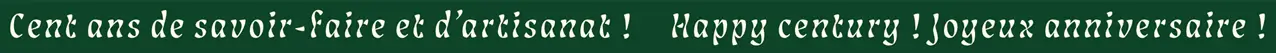100 ans !