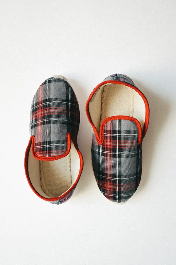 Charentaise été tartan Clash Rivalin