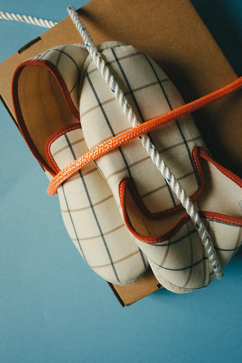 Charentaise été graphique écru Rivalin