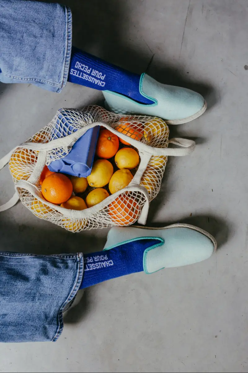 Chaussons Bambou Aqua été